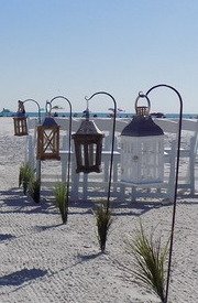 Wood Lanterns - Aisle Upgrade