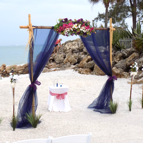 Sarasota beach wedding packages