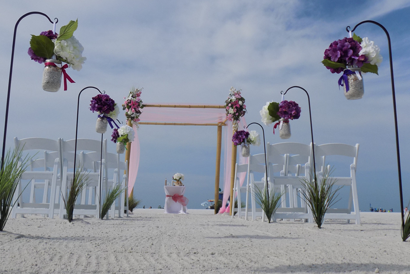 Lido Key Beach Wedding