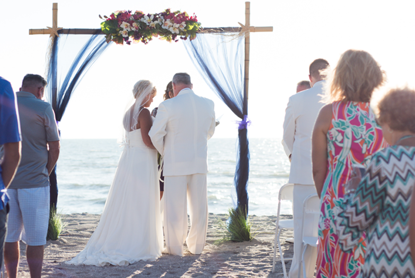 siesta enchantment beach wedding
